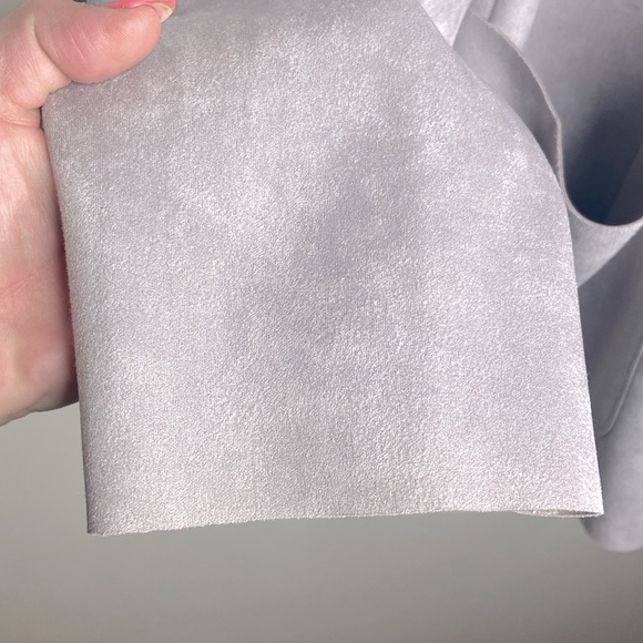 FDJ Microfiber Open Front Light Mauve Jacket - Picture 3 of 15